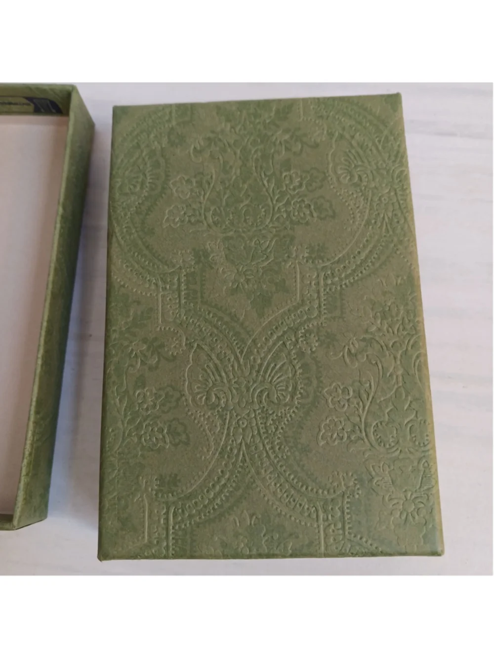 Gucci Authentic Small Green Gift Jewelry Box Wallet Empty 5” x 3.5” x 1